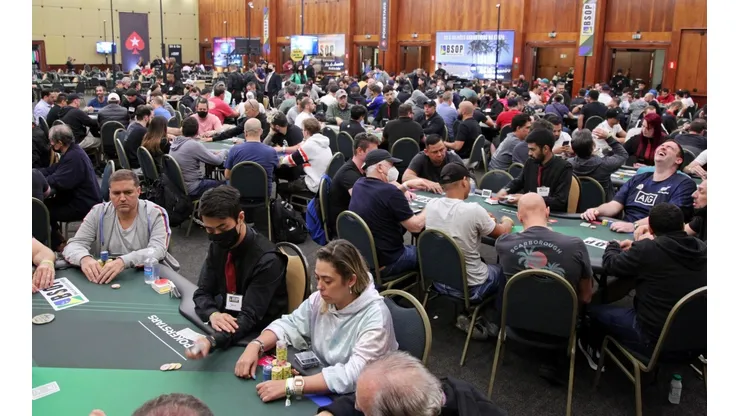 Salão do BSOP São Paulo em 2022 (Foto: Luis Bertazini/BSOP)
