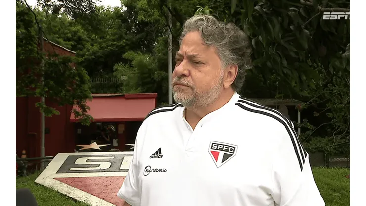 Julio Casares, presidente do São Paulo - Foto: Reprodução/ESPN
