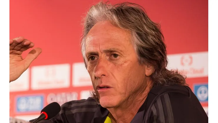 Foto: Alexandre Vidal / Flamengo - Jorge Jesus defendia o atleta
