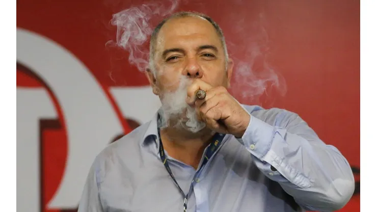 Marcos Braz, vice-presidente de futebol do Flamengo comanda cartada - Foto: Alexandre Vida - CRF