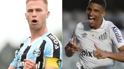 Fotos: Divulgação oficial Grêmio e Santos