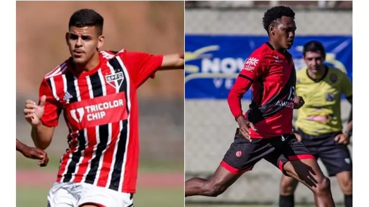 Foto: Divulgação oficial São Paulo e Atlético-GO