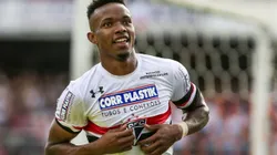 SP - Sao Paulo - 08/04/2017 - Paulista 2017 - Sao Paulo X Linense - Thiago Mendes do Sao Paulo comemora seu gol durante partida de quartas-de-finais do Campeonato Paulista no Estadio do Morumbi. Foto: Ale Cabral/AGIF