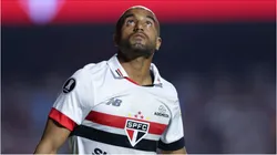 Foto: Alexandre Schneider/Getty Image - Lucas Moura em jogo do SPFC