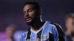 Reinaldo, jogador do Grêmio, durante partida contra o São Paulo no estádio Morumbi pelo Brasileirão Série A 2024. Foto: Ettore Chiereguini/AGIF