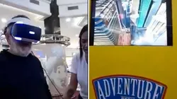 Idoso diverte web ao se empolgar com óculos de realidade virtual e acabar derrubando equipamento