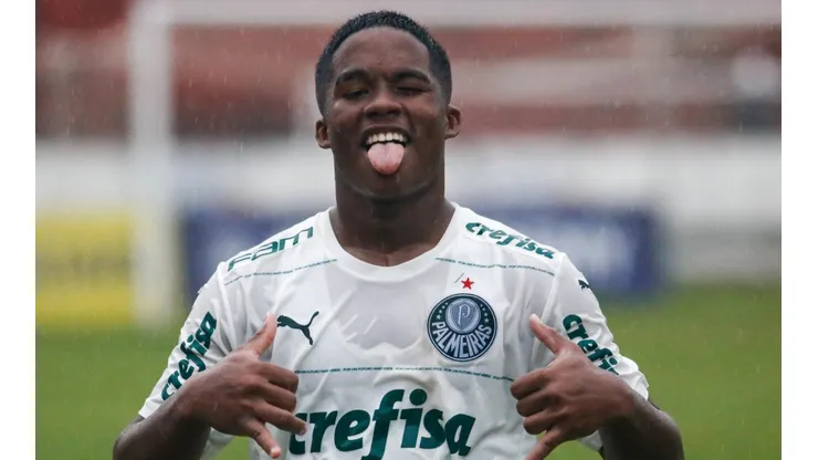 Rafael Vieira/AGIF - Endrick no Palmeiras.