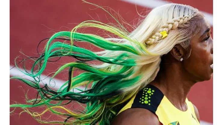 Campeã dos 100m, Fraser-Pryce gosta de variar nos penteados
