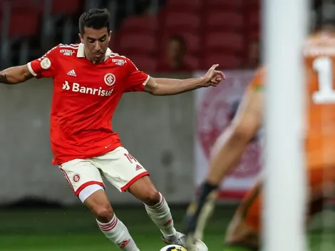 "Sobre o pênalti..."; De Pena 'dá as caras' no Inter e fala sobre lance polêmico