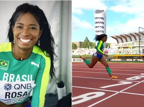 Mundial de Atletismo: Vitória Rosa nos 200m, maratona feminina e mais brasileiros; saiba o que assistir nesta segunda-feira (18)