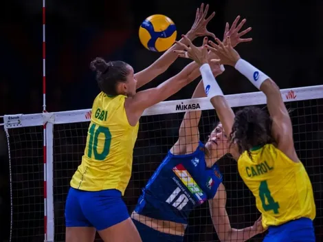 Vôlei: Brasil luta, mas perde para a Itália na final da Liga das Nações Feminina