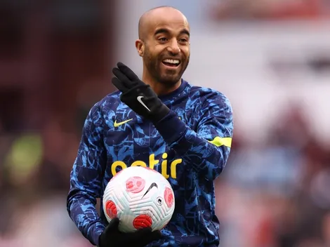 Lucas Moura festeja classificação do São Paulo na Copa do Brasil e alfineta rival