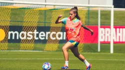 Centroavante do Corinthians marcou no último amistoso. Divulgação/Staff Images/CBF.