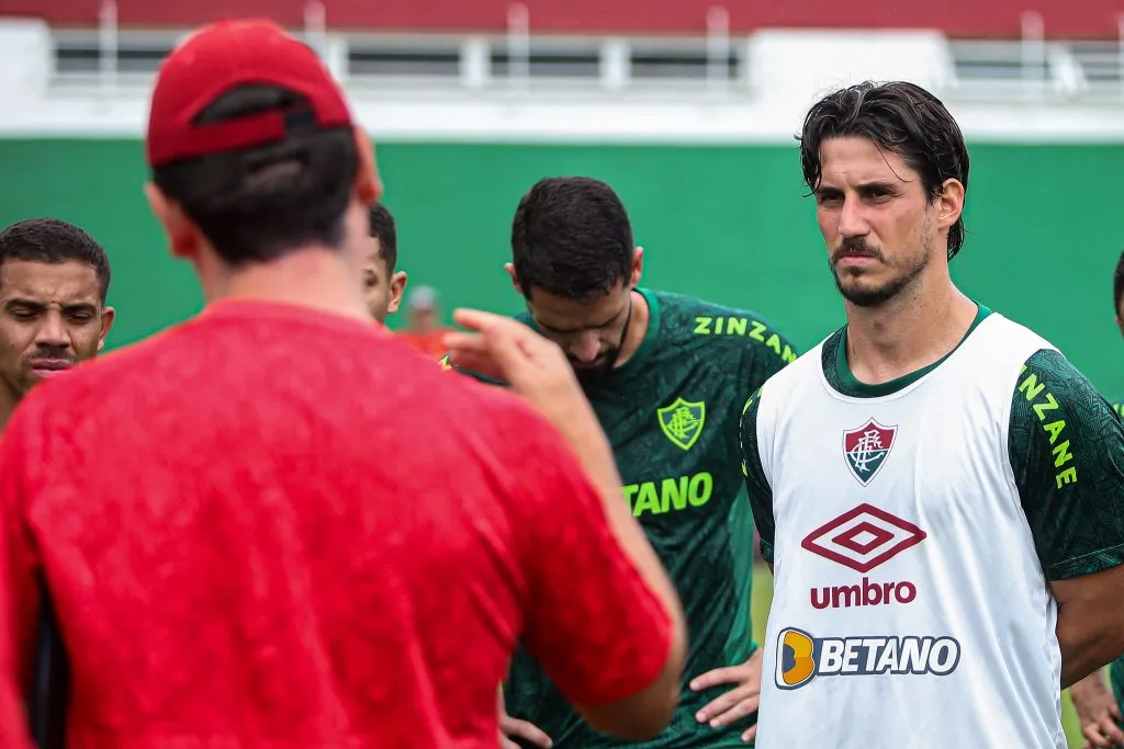 Gabriel Pires tem contrato de três anos, mas Fluminense já pensa em rescisão com meia – FOTO: MARCELO GONÇALVES / FLUMINENSE F.C.