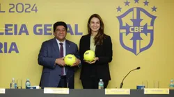 Michelle Ramalho é presidente da FPF-PB. Divulgação/CBF.