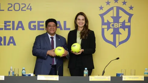 Michelle Ramalho é presidente da FPF-PB. Divulgação/CBF.