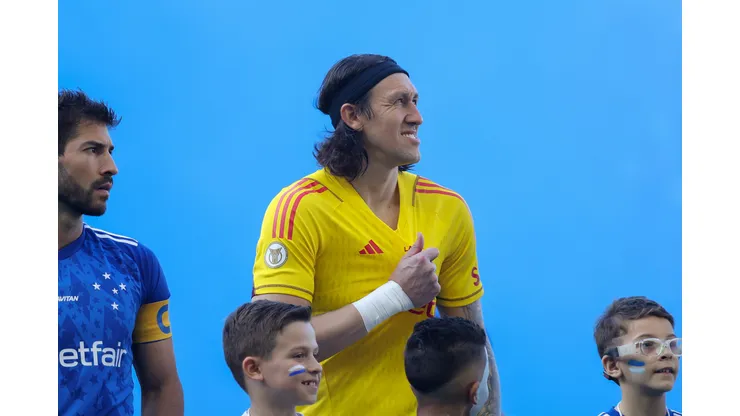 Cássio fez sua estreia no Cruzeiro