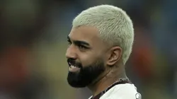 RJ - RIO DE JANEIRO - 11/07/2024 - BRASILEIRO A 2024, FLAMENGO X FORTALEZA - Gabi jogador do Flamengo antes da partida contra o Fortaleza no estadio Maracana pelo campeonato Brasileiro A 2024.