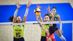 Carol, Gabi e Nyeme são alguns dos destaques da Seleção Brasileira de vôlei feminino. Foto: FIVB