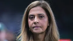 SP - SAO PAULO - 13/06/2024 - BRASILEIRO A 2024, PALMEIRAS X VASCO - leila pereira presidente do Palmeiras durante partida contra o Vasco no estadio Arena Allianz Parque pelo campeonato Brasileiro A 2024.
