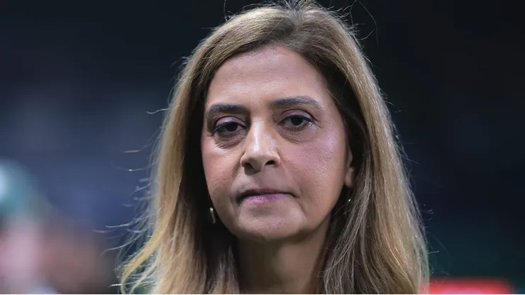SP - SAO PAULO - 13/06/2024 - BRASILEIRO A 2024, PALMEIRAS X VASCO - leila pereira presidente do Palmeiras durante partida contra o Vasco no estadio Arena Allianz Parque pelo campeonato Brasileiro A 2024.