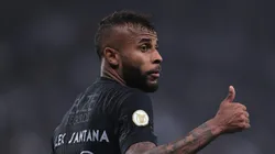 Alex Santana durante a estreia pelo Coringão. Foto: Ettore Chiereguini/AGIF