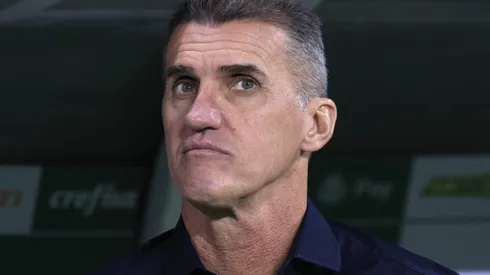 Vagner Mancini durante partida entre Palmeiras e Atlético/GO, no Allianz Parque, pelo Campeonato Brasileiro, no dia 11/07/2024.