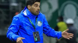 Marcello Zambrana/AGIF - Abel no comando do Palmeiras.