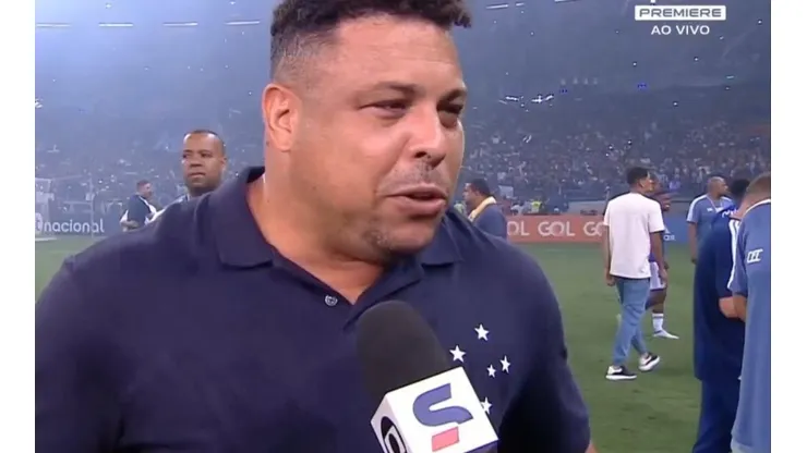 Ronaldo falou sobre os próximos passos do Cruzeiro (Foto: Reprodução/Sportv)