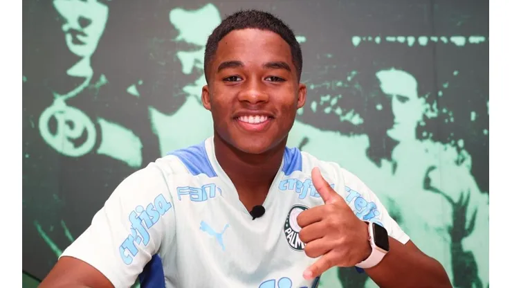Foto: Fabio Menotti - Endrick elogiou o jogador.