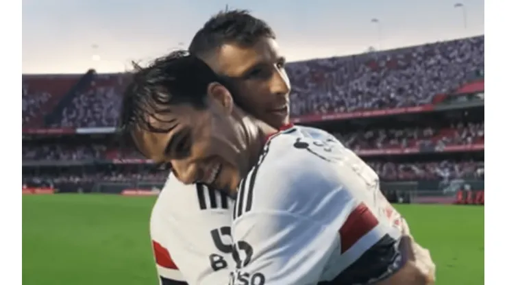 Foto: Reprodução/SPFCTV - Calleri não ficou em silêncio sobre Igor Gomes.
