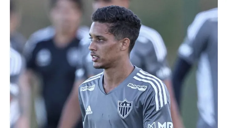 Foto: Bruno Sousa/Atlético-MG - Pedrinho se machucou e pode não voltar em 2022 pelo Atlético