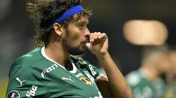 Foto: Pedro Vilela/Getty Images - Scarpa vai sair em dezembro e nem mesmo Tabata foi o bastante para convencer torcida do Palmeiras