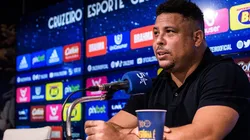 Foto: Gustavo Aleixo/Cruzeiro/Divulgação - Ronaldo Fenômeno: ex-jogador é o principal investidor do Cruzeiro