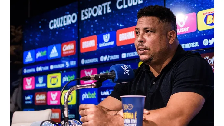 Foto: Gustavo Aleixo/Cruzeiro/Divulgação - Ronaldo Fenômeno: ex-jogador é o principal investidor do Cruzeiro