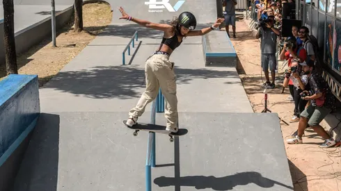 Rayssa venceu a etapa de Recife