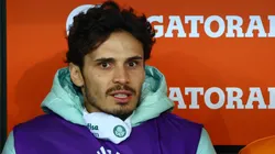 Foto: Marcello Zambrana/AGIF - Veiga se machucou na ida das semifinais da Libertadores.