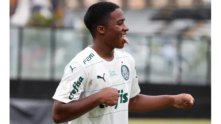 Foto: Fabio Menotti/Palmeiras/Divulgação - Endrick: pode estrear em breve pelo profissional do Palmeiras