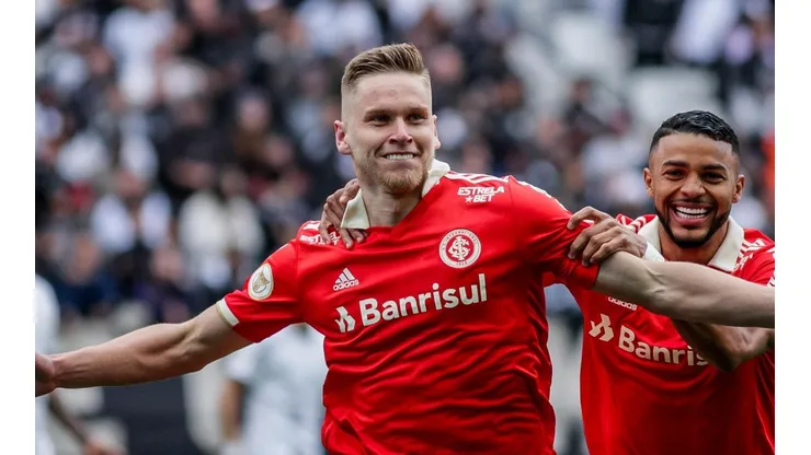 Foto: Guilherme Drovas/AGIF - Alemão é um dos centroavantes do Inter com contrato até junho de 2023