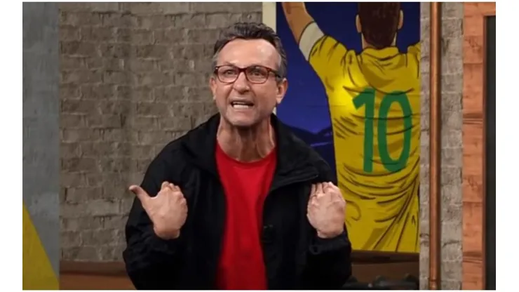 Foto: Reprodução/TV Bandeirantes - Neto é comentarista há mais de 12 anos.