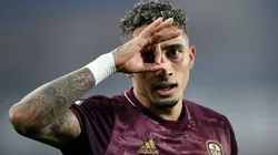 Foto: Peter Powell - Pool/Getty Images - Dinheiro de venda de Raphinha pode fazer Leeds investir em atacante do Flamengo