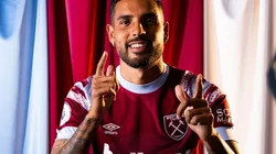 Foto: Divulgação/West Ham - Emerson Palmieri, ex-Santos, vai defender o West Ham pelas próximas quatro temporadas