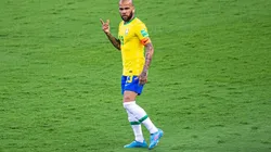 Alessandra Torres/AGIF - Dani Alves na Seleção.