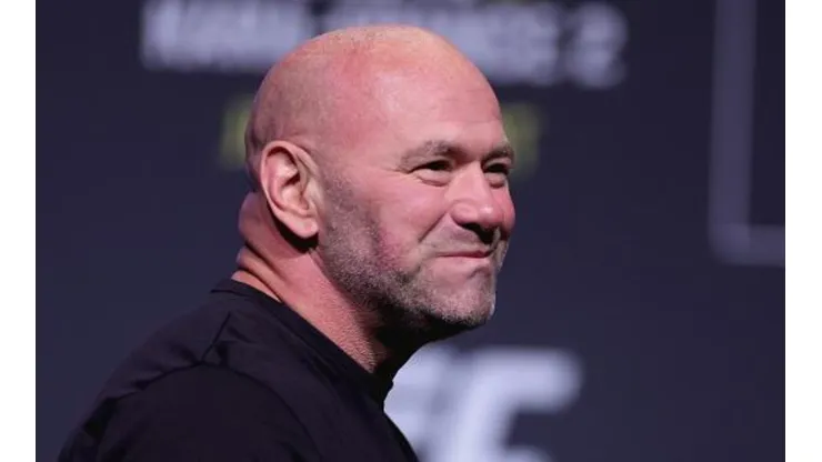 Dana White durante o UFC 277