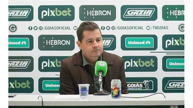 Foto: Reprodução / Youtube Goiás TV | Paulo Rogério falou pela primeira vez desde a apresentação de Bruno Pivetti e Paulo Autuori