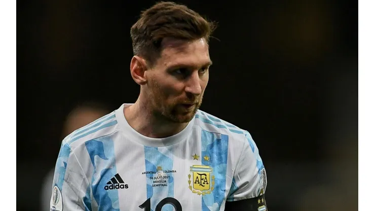 Mateus Bonomi/AGIF - Messi pela Argentina.