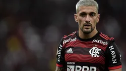 Thiago Ribeiro/AGIF - Arrascaeta pelo Flamengo.