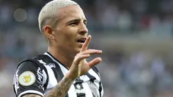 Foto: Fernando Moreno/AGIF - Arana comemorou bastante os gols do Galo no camarote do Mineirão pela Libertadores