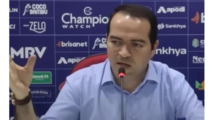 Foto: Reprodução/TV Leão - Marcelo Paz fala sobre reforços na equipe do Fortaleza