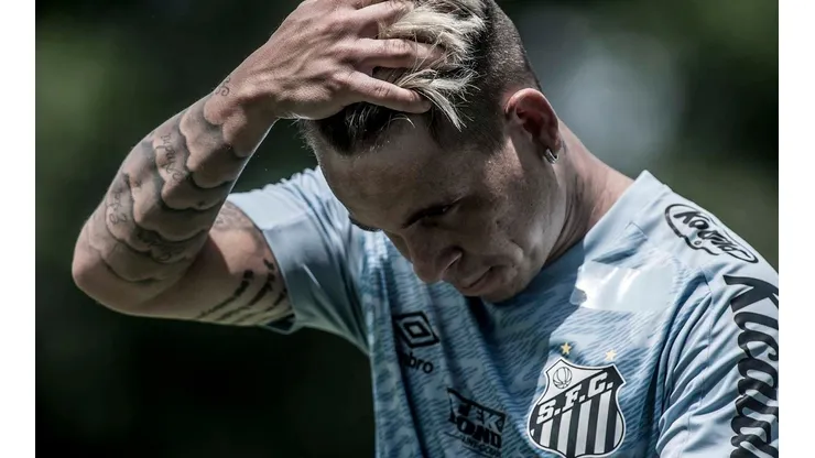 Foto: Ivan Storti/Santos FC - Soteldo virou TT nas redes sociais após Rueda aceitar trazer Luan, do Corinthians